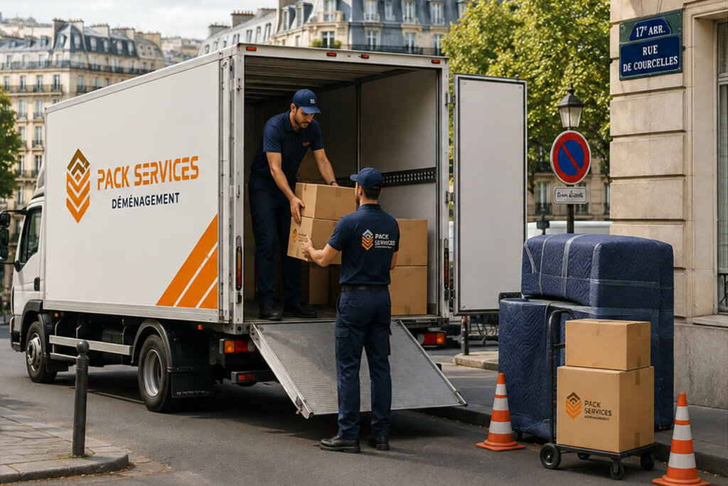 intervention de notre déménageur à paris 17