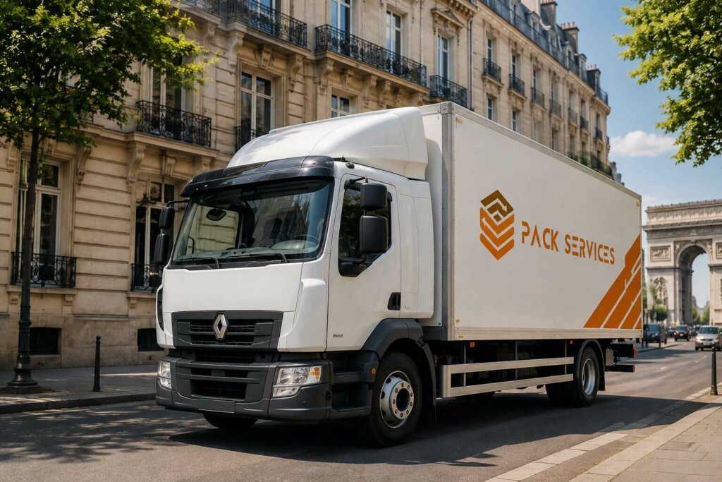 camion déménageur paris 17 en route vers un nouveau déménagement