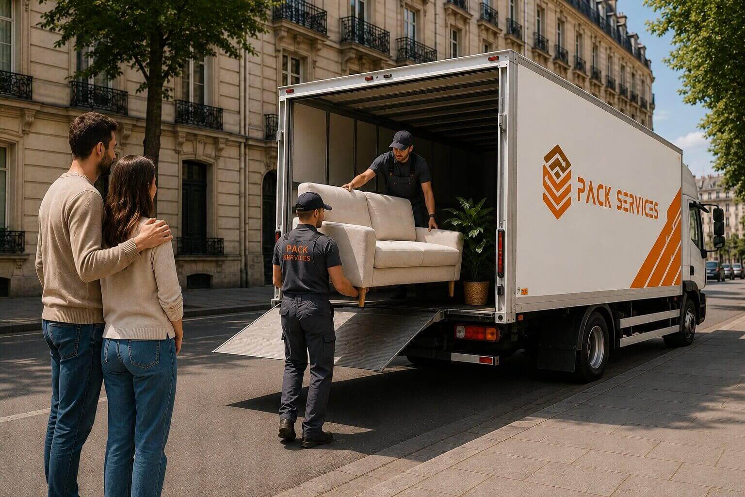 Pack services : société déménagement particuliers paris
